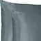 Homeroots 20 x 26 in. Gray Dreamy Silky Satin Standard Size Pillowcases 387861 - alternate 2